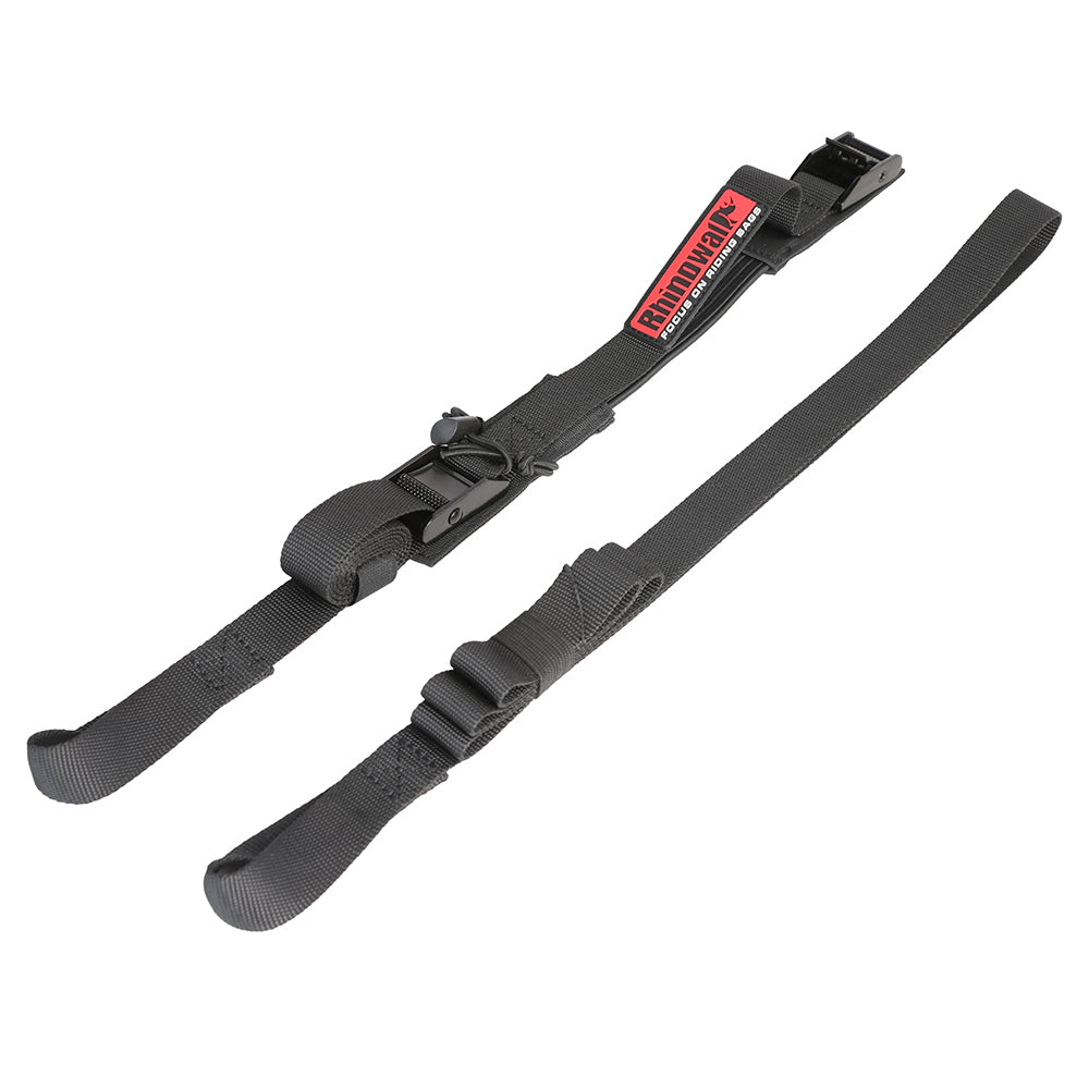 RHINOWALK MTR005BK Motorcycle Rear Rack Luggage Fixing Band Pannier Bag Fasten Strap with Metal Buckle RHINOWALK MTR005BK Motorcycle Rear Rack Luggage Fixing Band Pannier Bag Fasten Strap with Metal Buckle